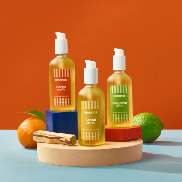 Body Oil Trio Set