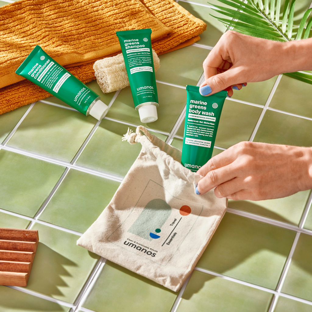Mini Travel Shower Set